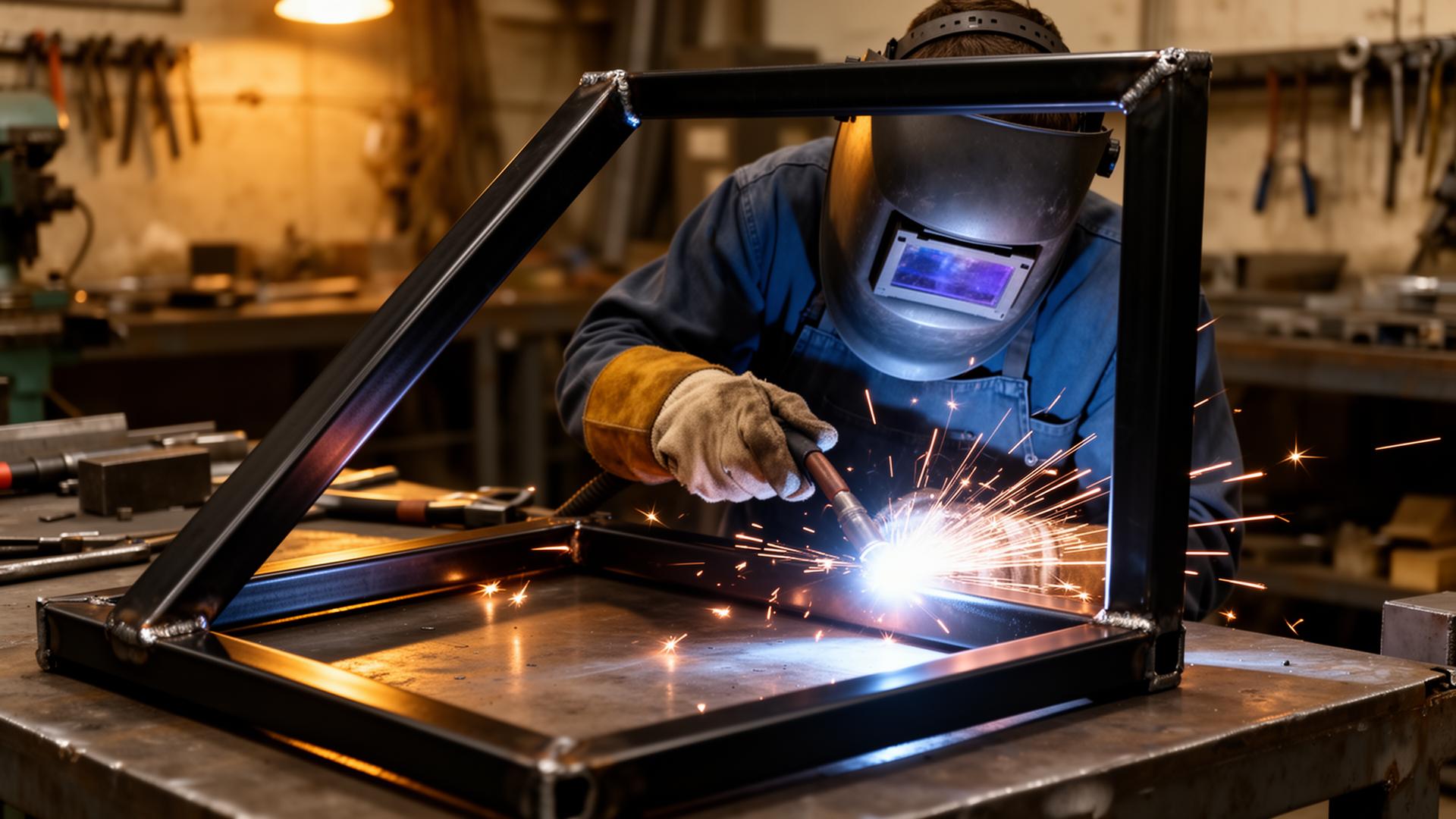 Custom metal fabrication work by Denali Customs for a Phoenix homeowner